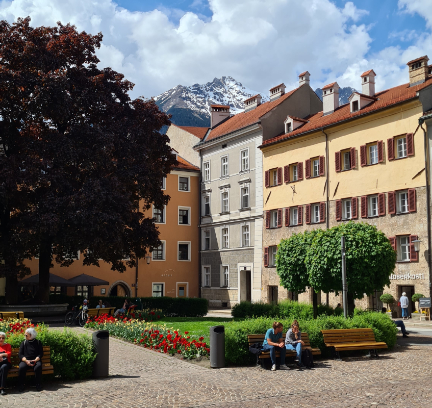 Innsbruck - will I study there? Taken by me during hitchhiking in May 2023